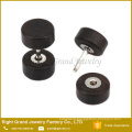 Factory Price Customized Fashion Stainless Steel Wood Stud Earrings